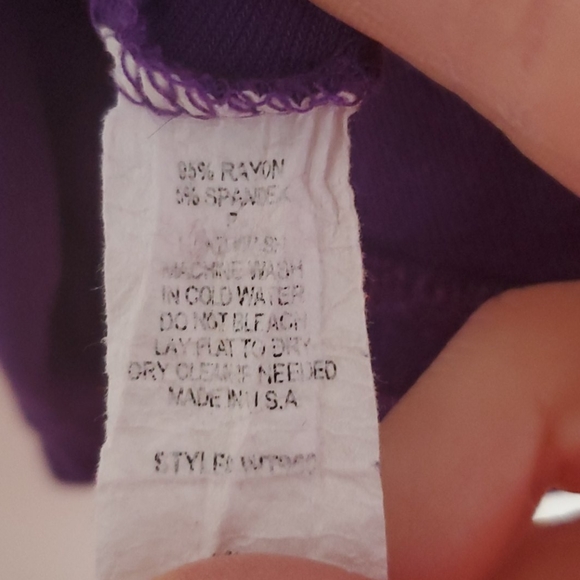 Grape Purple tunic top - Picture 5 of 5